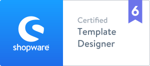 Zertifikat Shopware 6 Designer | Konzeption, Umsetzung & Vermarktung | mister bk!