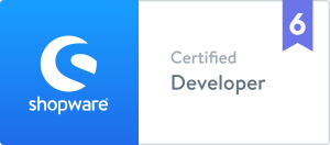 Zertifikat Shopware 6 Developer | Konzeption, Umsetzung & Vermarktung | mister bk!